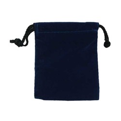 Dice Bag - Cloth 4x5 Blue